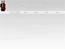 Tablet Screenshot of pauldonnelly.co.uk